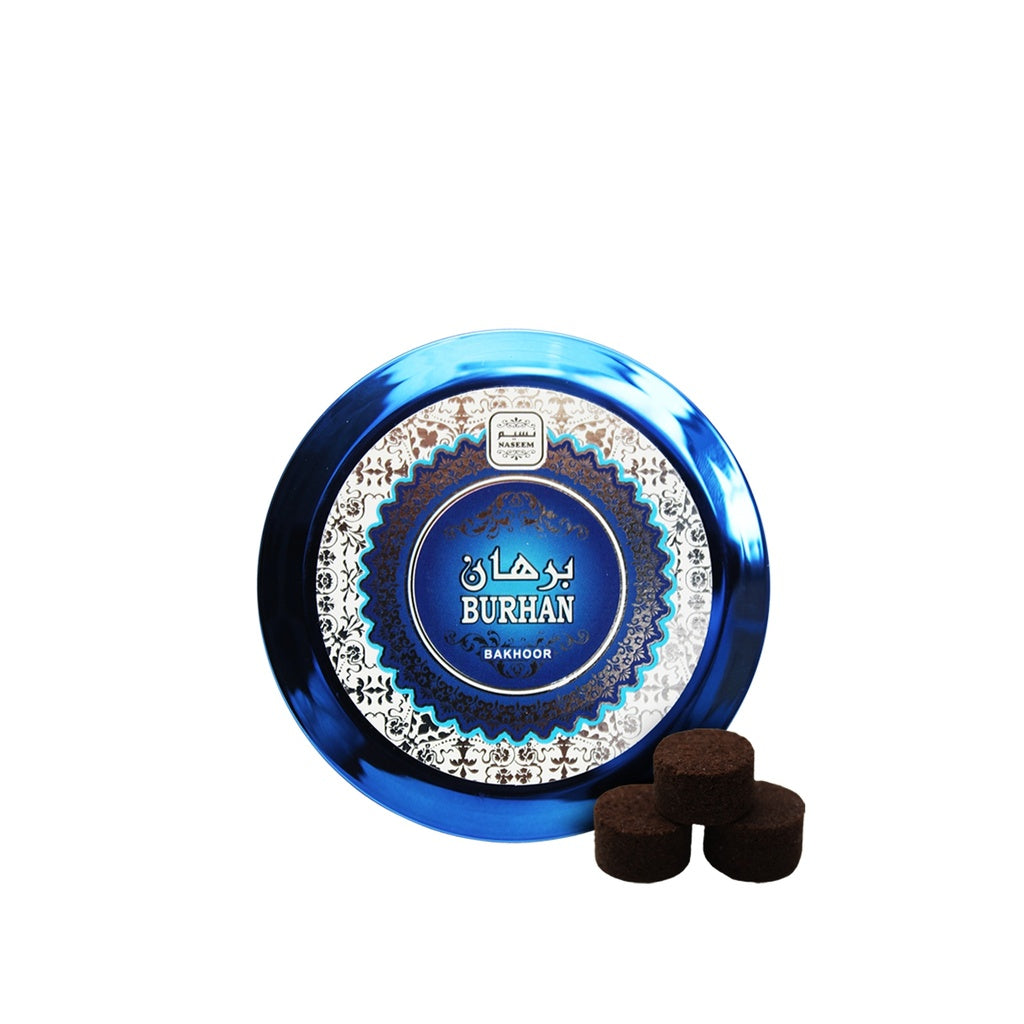Burhan Non Alcoholic Bakhoor Tablets 50 GM - Colors Collection By Nase ...
