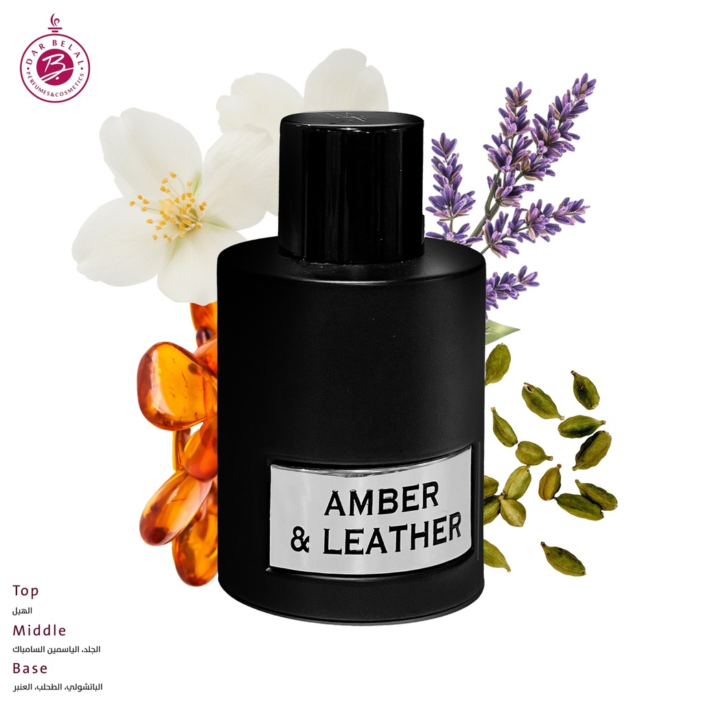 AMBER & LEATHE Perfume  100 ML - Saint Mario