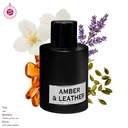 AMBER & LEATHE Perfume  100 ML - Saint Mario