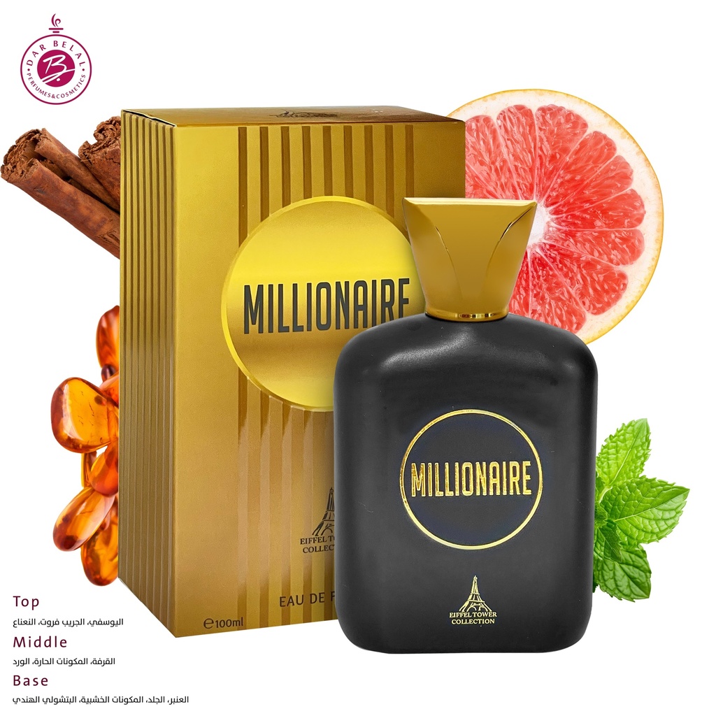 MILLIONAIRE Perfume  100 ML - Eiffel Tower