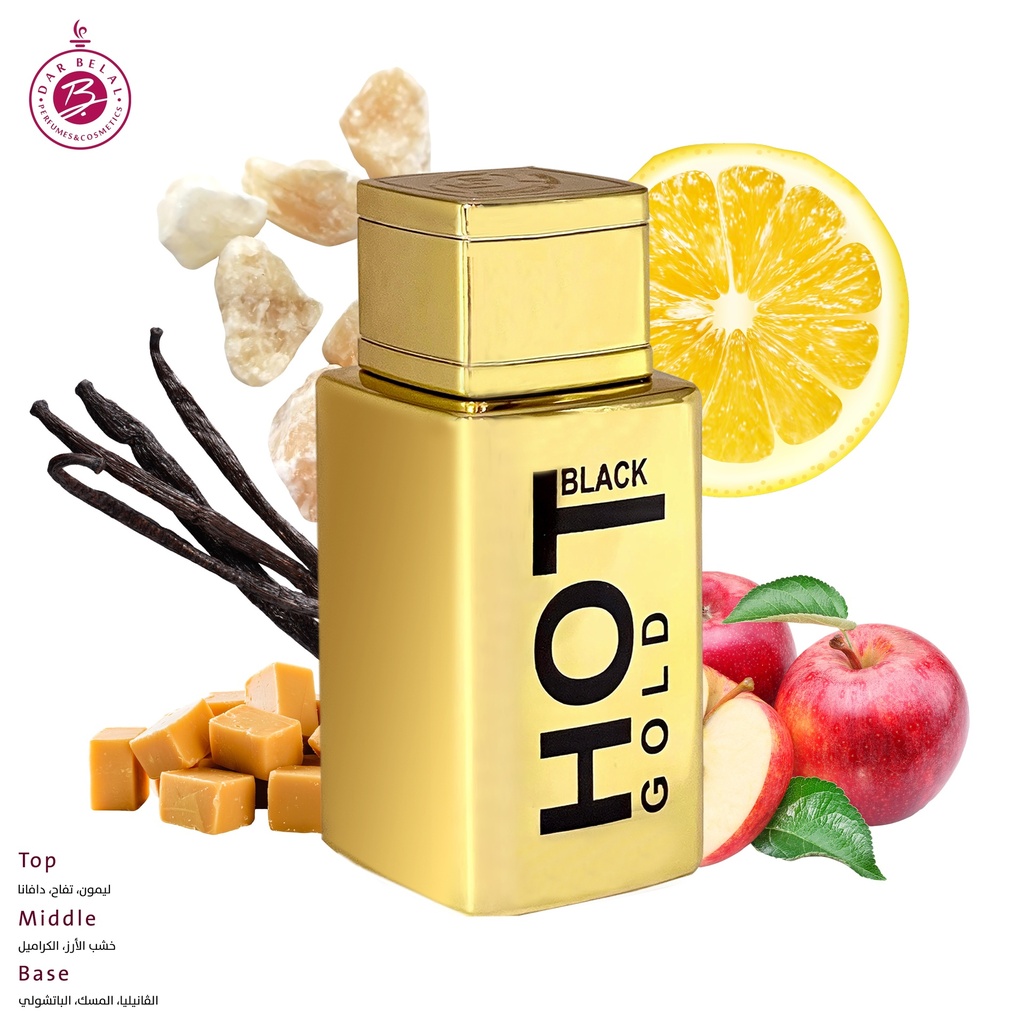HOT BLACK GOLD Perfume  100 ML - Bernard Dimitri