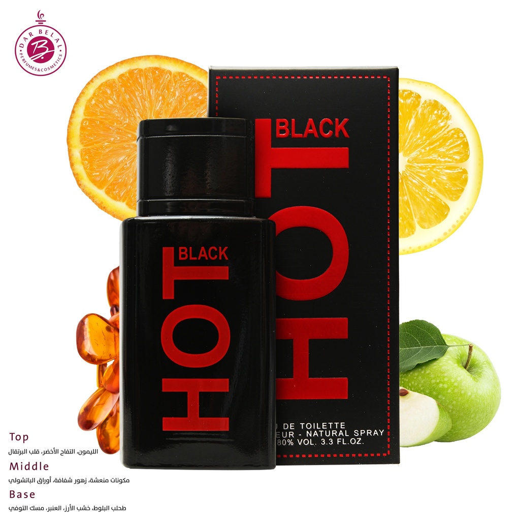 هوت بلاك  عطر  100 مل - هوت كولكشن من بيرنارد ديميتري