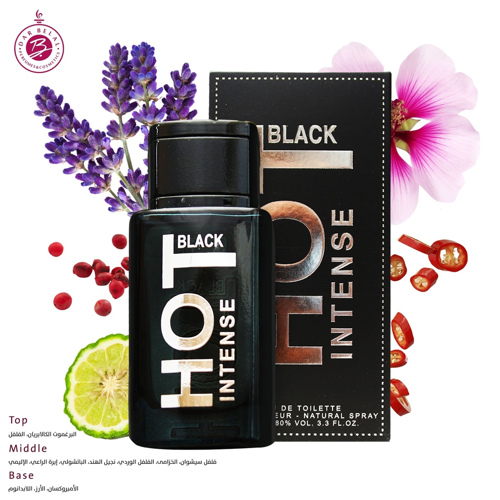 هوت بلاك انتنس  عطر  100 مل - هوت كولكشن انتنس من بيرنارد ديميتري