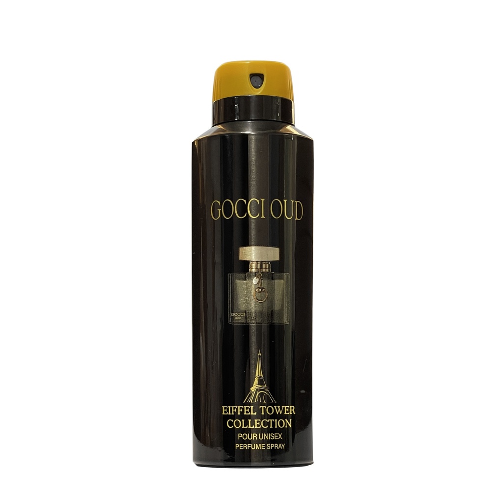 Gocci Oud Deodorant Perfumed Body Spray  200 ML -  By Eiffel Tower