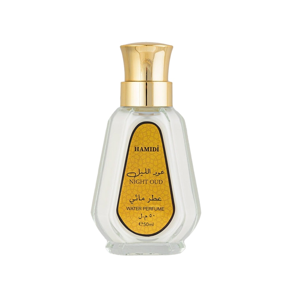 Night Oud Non Alcoholic Perfume  50 ML - Standard Collection By Hamidi