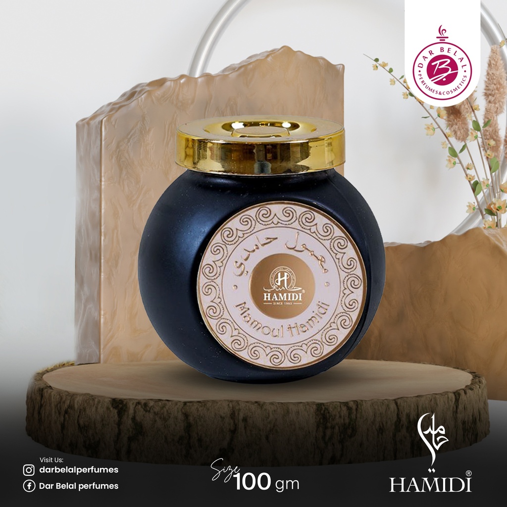 Hamidi Non Alcoholic Bakhoor Muattar  100 GM -  By Hamidi