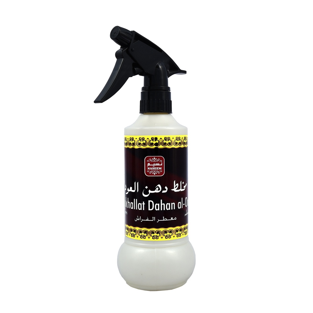 Mukhallat Dahan Al-oud Non Alcoholic Home Freshener  500 ML - Standard Collection By Naseem