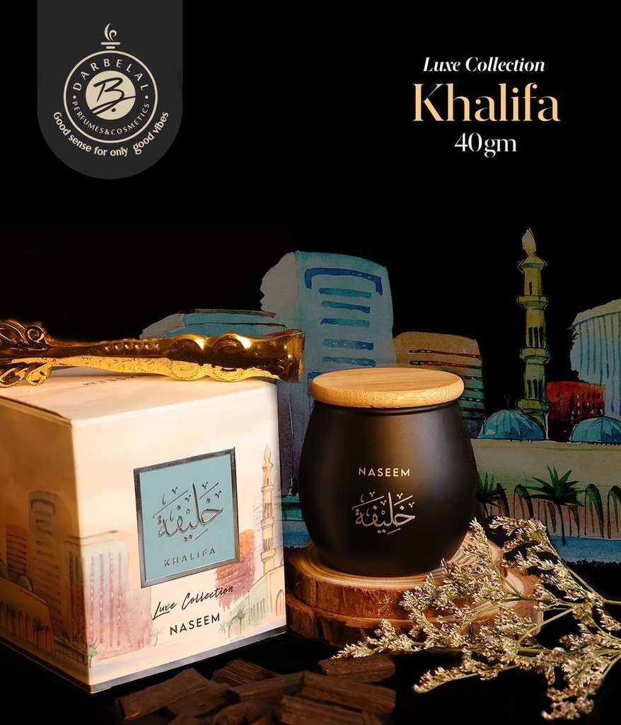 Khalifa Non Alcoholic Bakhoor Muattar  40 GM - Luxe Collection By Naseem