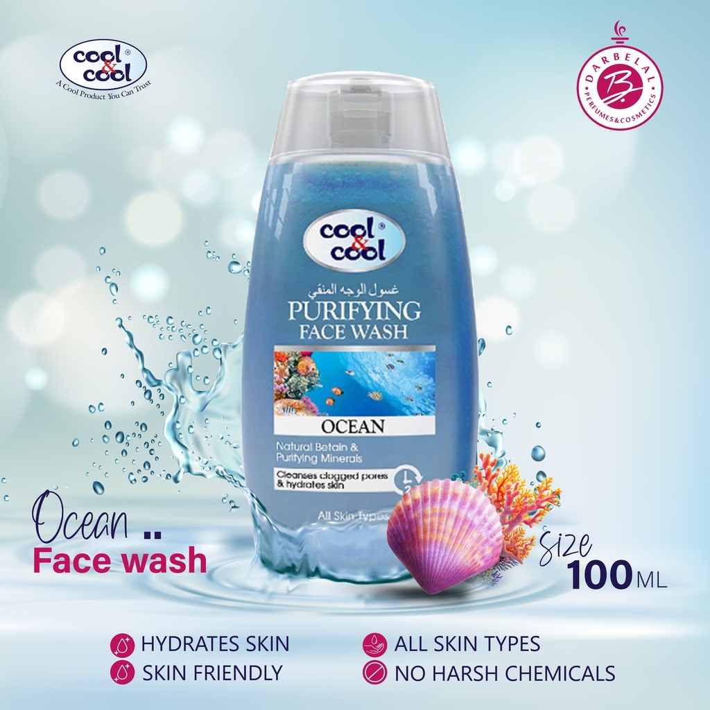 Ocean Face Wash  100 ML -  By Cool&Cool