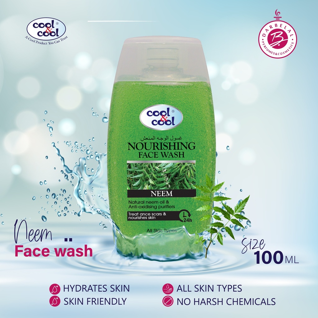 Neem Face Wash  100 ML -  By Cool&Cool