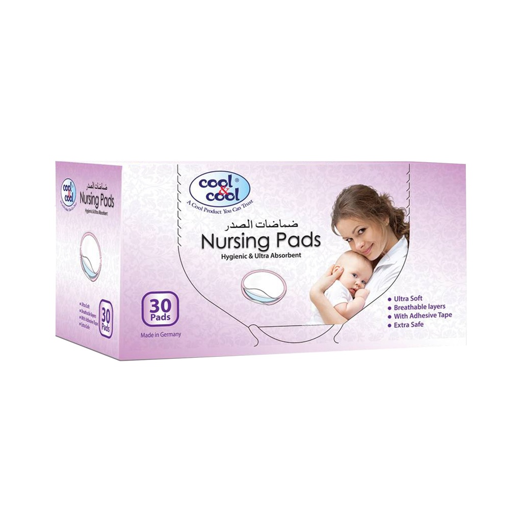  Nursing Pads  30 Pcs -  By Cool&Cool