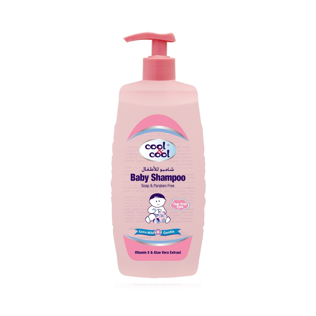 With Vitamine E & Aleo Vera Baby Shampoo  500 ML -  By Cool&Cool