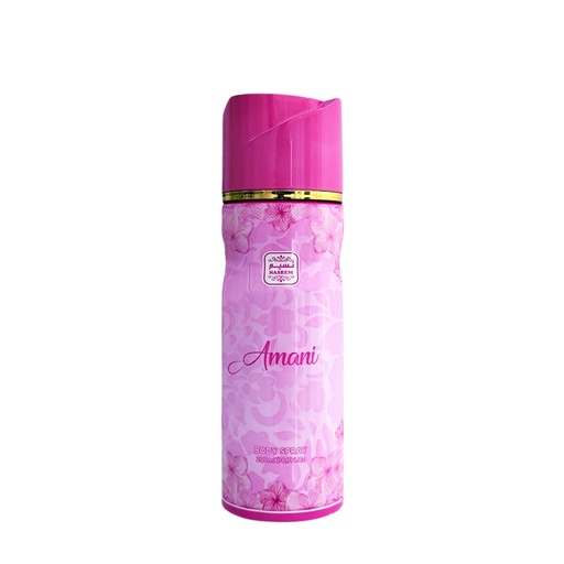 AMANI Non Alcoholic Perfumed Body & Hair Spray  200 ML -  By Naseem
