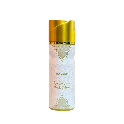 MUSK TAHARA Non Alcoholic Perfumed Body & Hair Spray  200 ML -  By Naseem