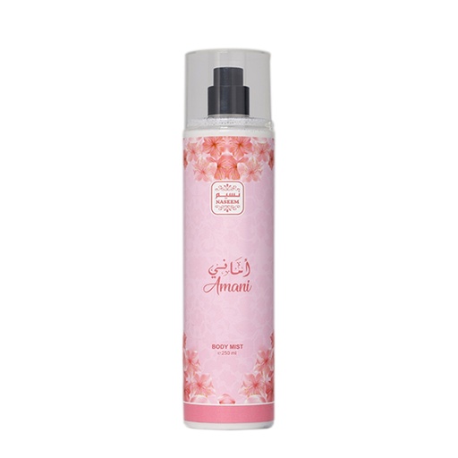Amani Non Alcoholic Body & Hair Mist  250 ML -  By Naseem