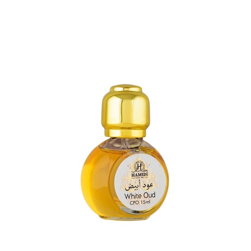 [HAM36103016] White Oud Oil Fragrance Stick  15 ML - Round Collection By Hamidi