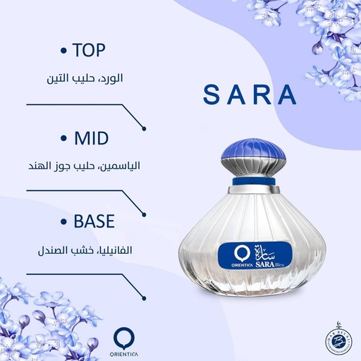 Sara Blue Perfume  100 ML -  By Orientica