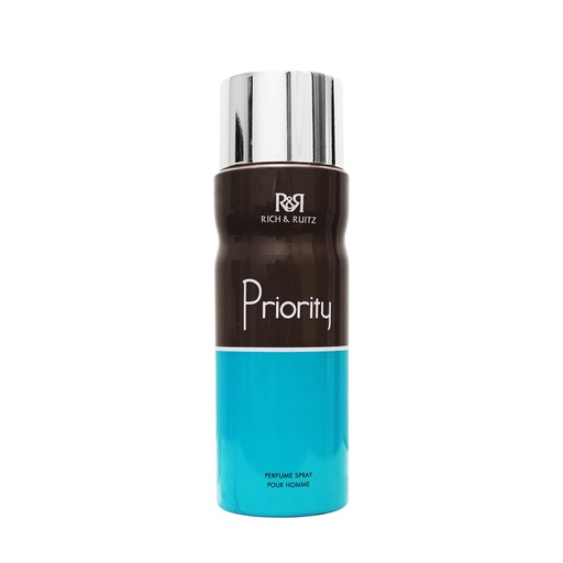Priority Deodorant Perfumed Body Spray  200 ML -  By Rich & Ruitz