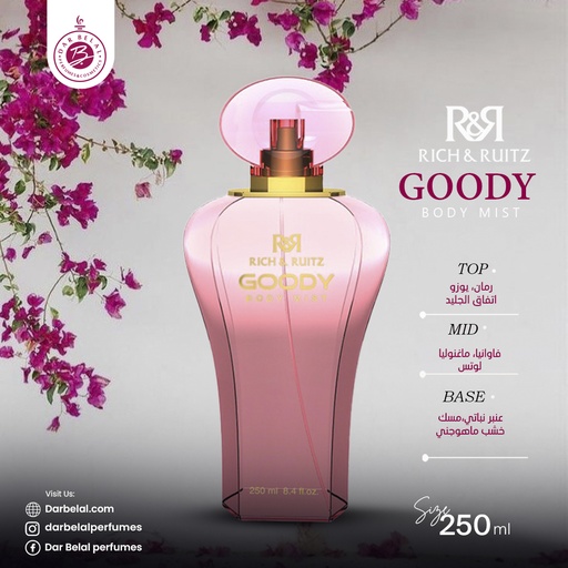 Goody Body Mist  250 ML -  By Rich & Ruitz