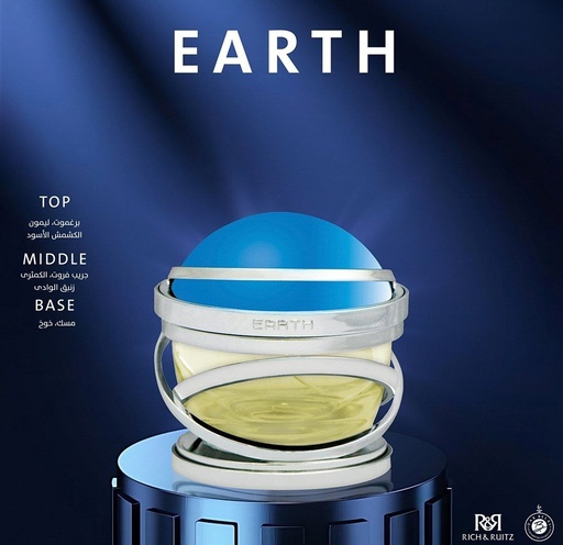 Earth 1 Silver Perfume  75 ML -  By Rich & Ruitz