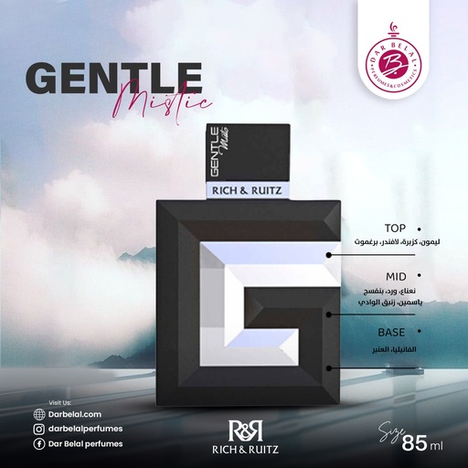 Gentle Mistic Perfume  85 ML -  By Rich & Ruitz