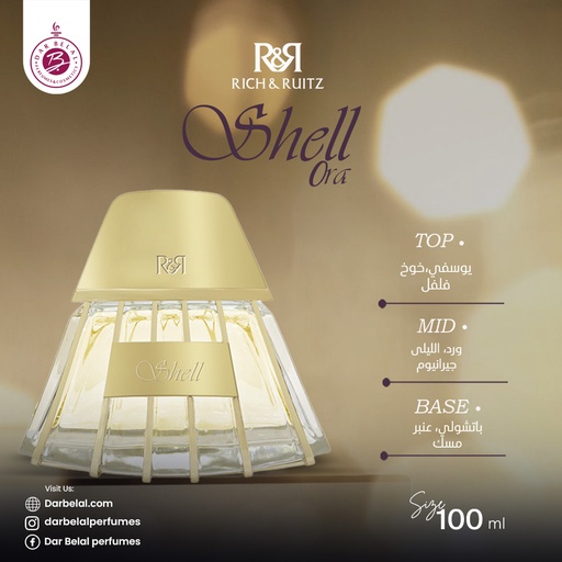 Shell Oro Perfume  100 ML -  By Rich & Ruitz