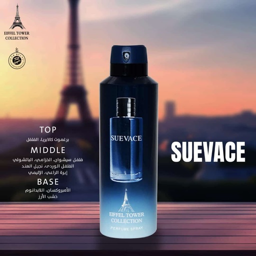 Suevace Deodorant Perfume Body Spray  200 ML -  By Eiffel Tower