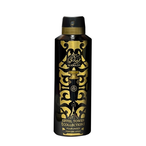 Mawadi Deodorant Perfumed Body Spray  200 ML -  By Eiffel Tower