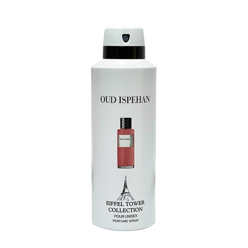 Oud Ispehan Deodorant Perfumed Body Spray  200 ML -  By Eiffel Tower