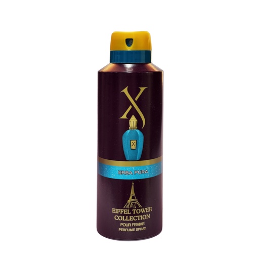Erbapura Deodorant Perfumed Body Spray  200 ML -  By Eiffel Tower