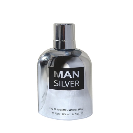 Man Silver Perfume  100 ML - Man Metalic Collection By Bernard Dimitri