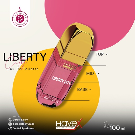 Liberty City Perfume  100 ML - Original Collection By Havex