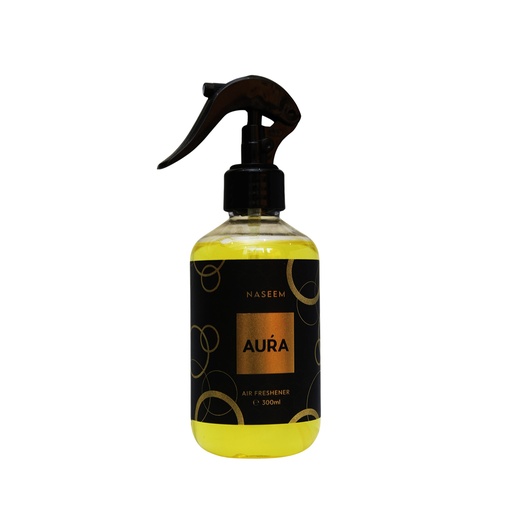 Aura Non Alcoholic Home Freshener  300 ML - Golden Collection By Naseem
