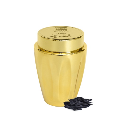 Bushra Non Alcoholic Bakhoor Muattar  30 GM - Metalic Collection By Naseem