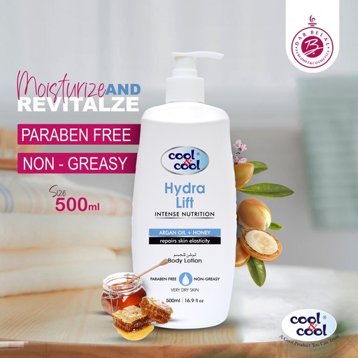 Hydra Lift Body Lotion  500 ML - Special By Cool&Cool