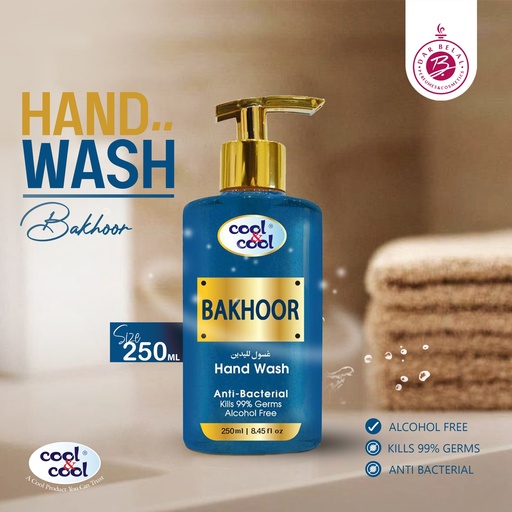 Bakhoor Hand Wash  250 ML - Arabian Collection By Cool&Cool