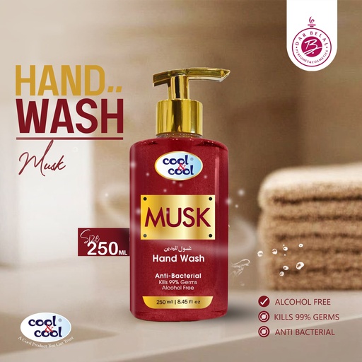 Musk Hand Wash  250 ML - Arabian Collection By Cool&Cool