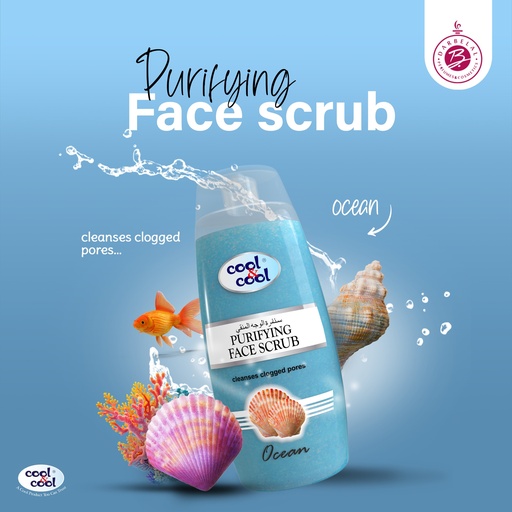 Ocean Face Scrub  100 ML -  By Cool&Cool