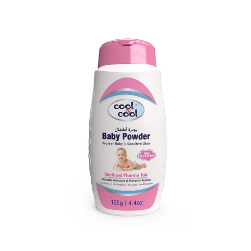 For Sensitive Skin Baby Powder  125 GM -  By Cool&Cool