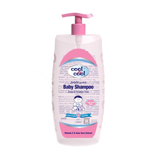 With Vitamine E & Aleo Vera Baby Shampoo  750 ML -  By Cool&Cool