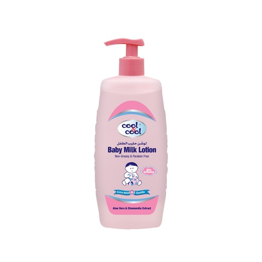 With Aleo Vera & Chamomile Baby Milk Lotion  500 ML -  By Cool&Cool
