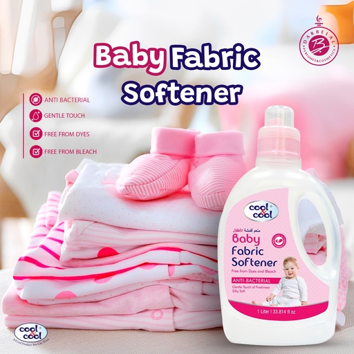 Baby Fabric Softener Anti Bacterial 1 LTR -  By Cool&Cool